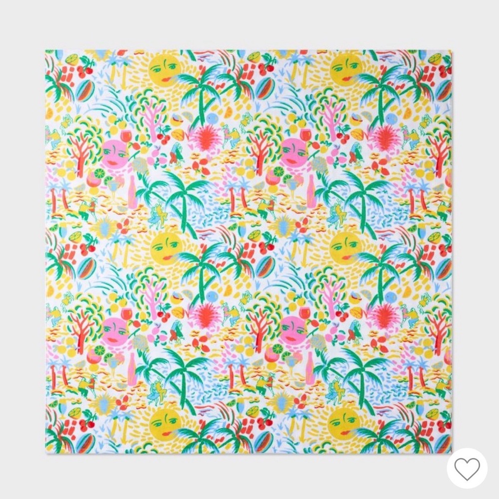 Roller Rabbit x Target Two Person Reversible Beach Towel